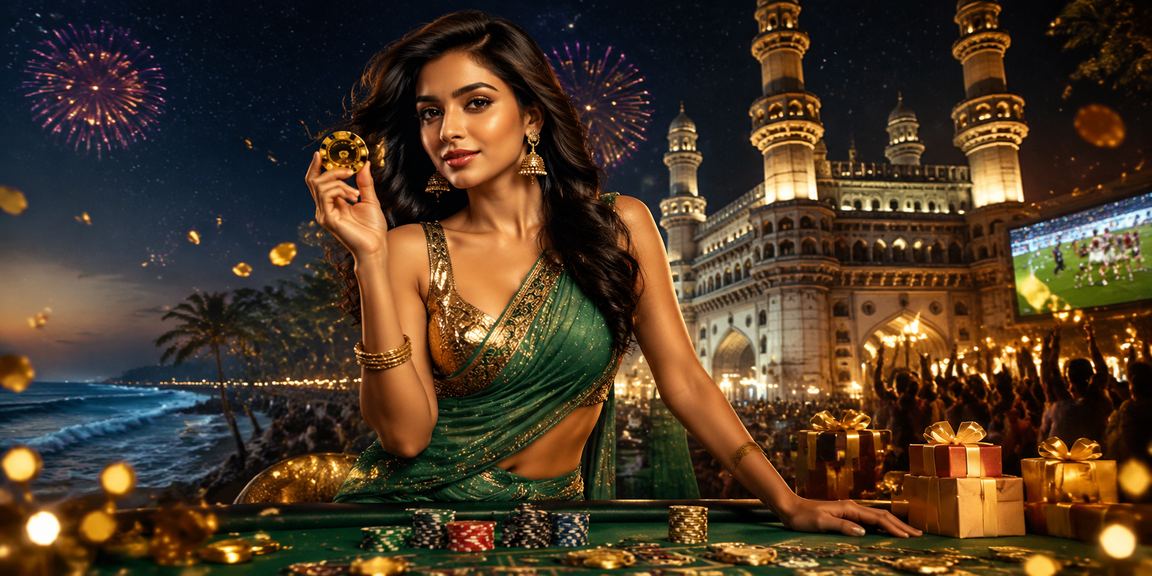 Hyderabad Charminar entertainment with casino theme