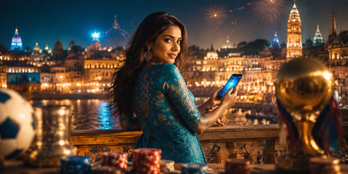 View of sports betting on popular events in India